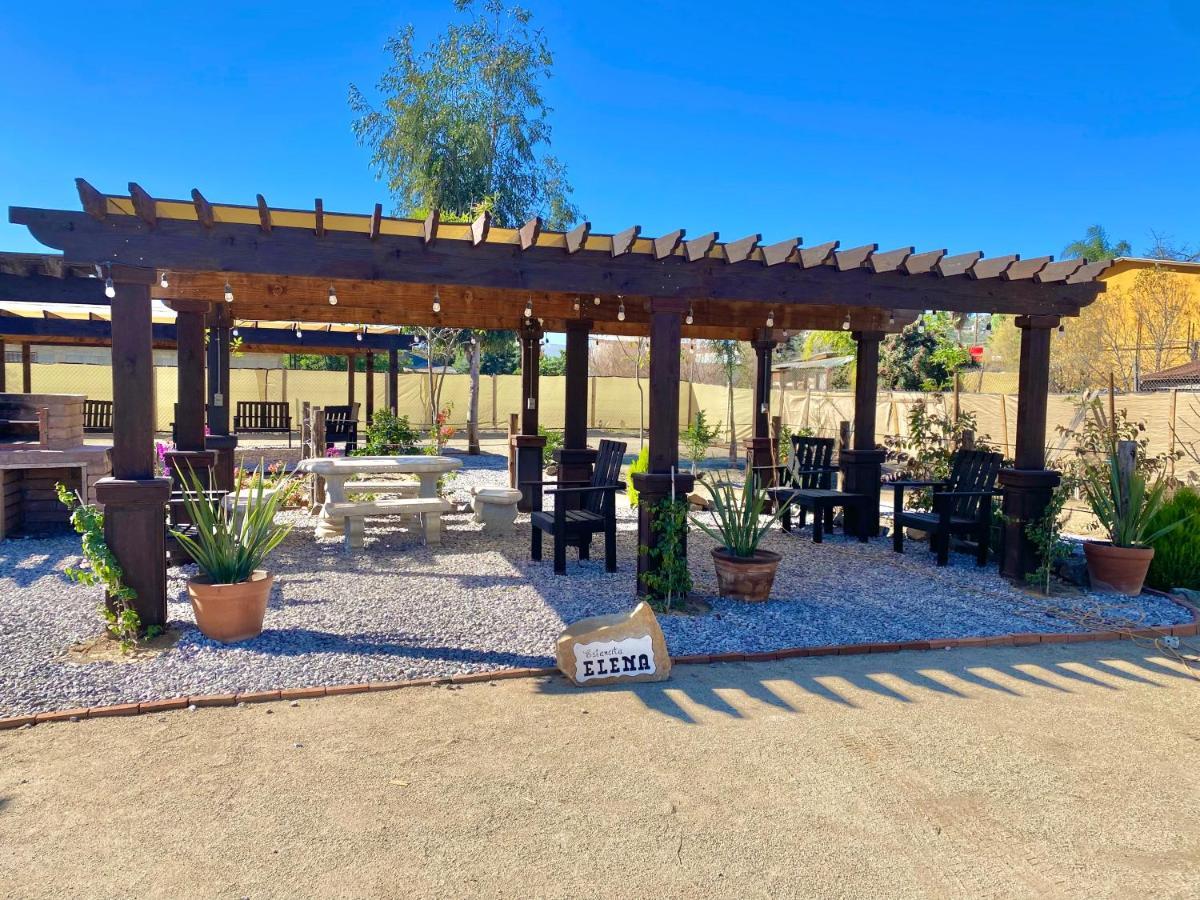 Hotel Estancita Elena Valle de Guadalupe Esterno foto