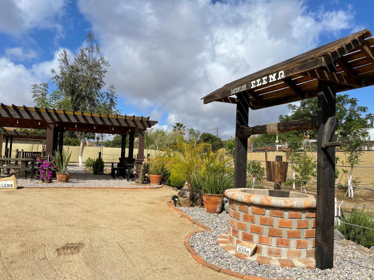 Hotel Estancita Elena Valle de Guadalupe Esterno foto