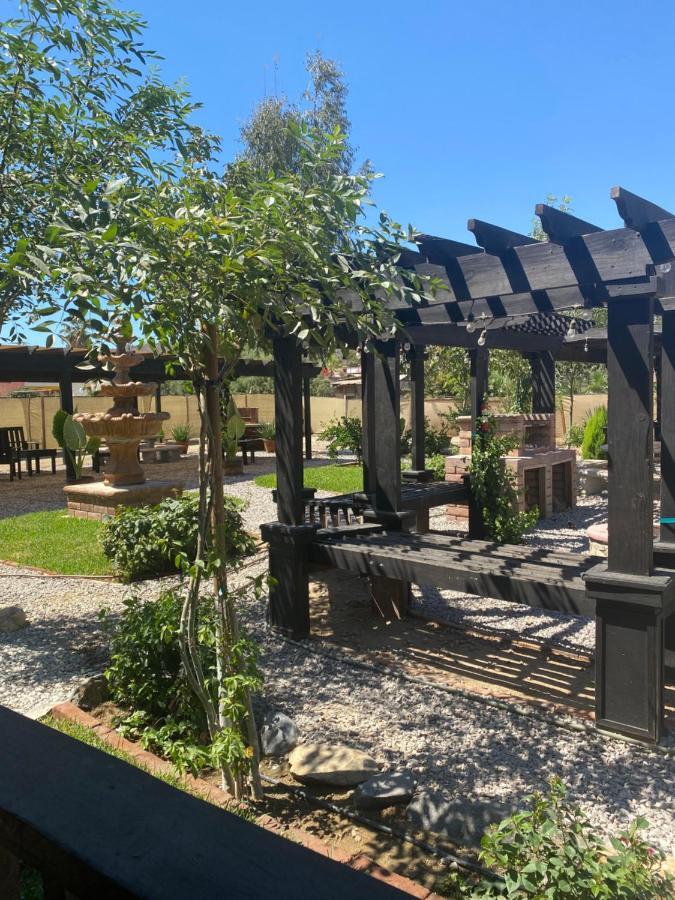 Hotel Estancita Elena Valle de Guadalupe Esterno foto
